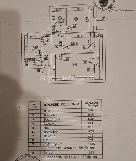 Vanzare Apartament 3 camere Decomandat Renovat Drumul Tabere - 9
