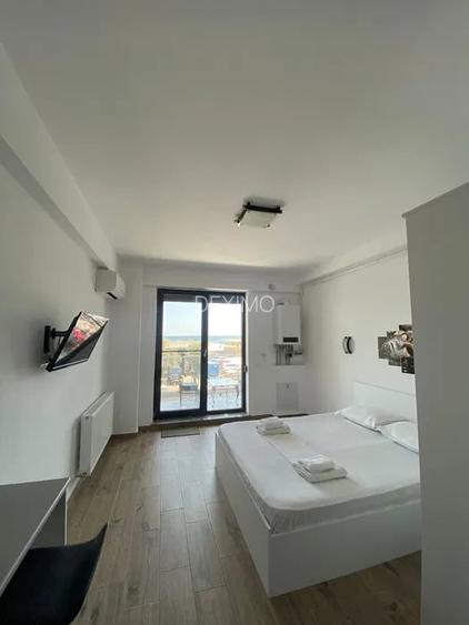 OCAZIE! MAMAIA-SUMMERLAND STUDIO MOBILAT SI UTILAT MODERN VEDERE CATRE - 3