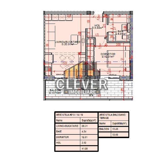 Apartament 2 cam bloc nou în Zona Pallady metrou Teclu - 1