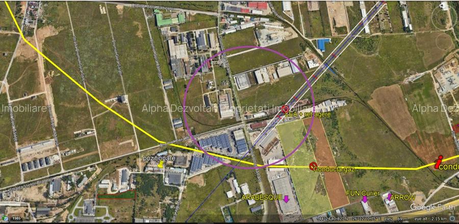 Teren industrial Drumul intre Tarlale-Autostrada Soarelui - 2