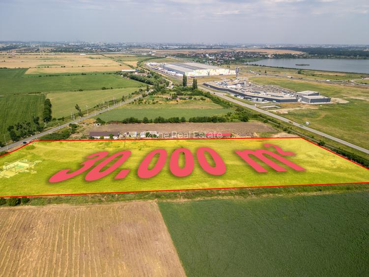 Teren de 30.000 mp în Cernica – pentru Dezvoltare Rezidențială sau Industriala - 2