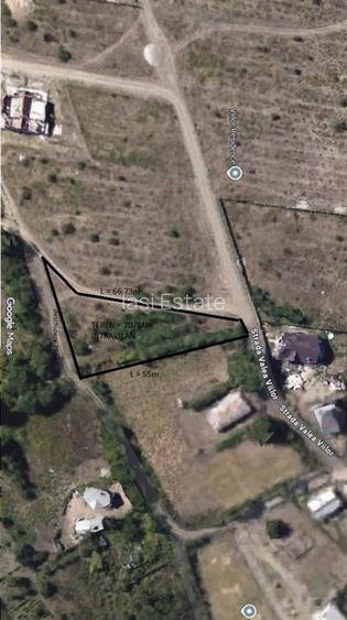 Ocazie! Visani str Castelul Grecilor TEREN 707mp intravilan toate utilitatile - 2