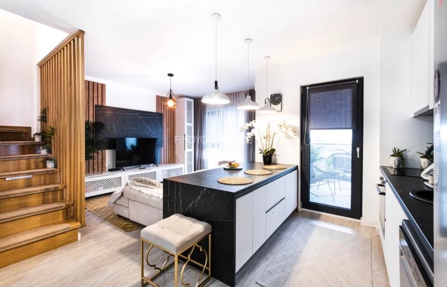 Apartament tip duplex în Parcului20,mobilat complet,Comision0 - 17