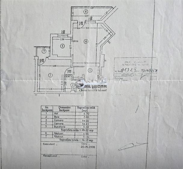 Apartament 2 camere Copou – Bellevue, 56 mp, Mobilat si utilat - 12