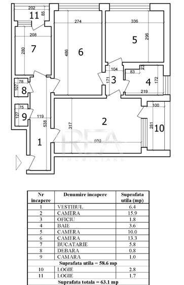 Apartament 3 Camere - Eroii Revolutiei - Investitie - 8