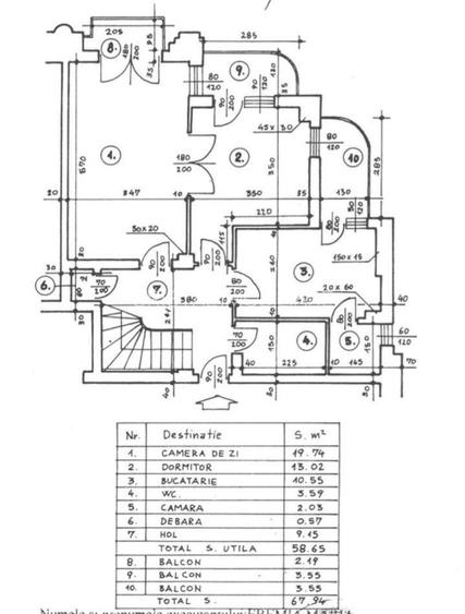 Vanzare Apartament Duplex 4 Camere Decebal - 2