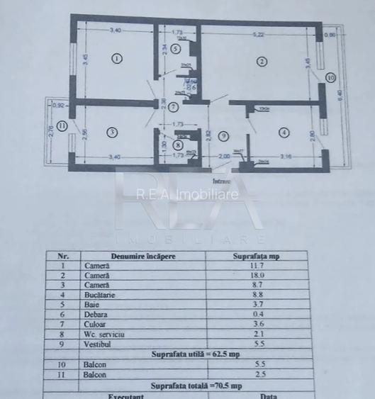 3 camere, 4/4, bloc 1981, anvelopat-Gorjului - 8