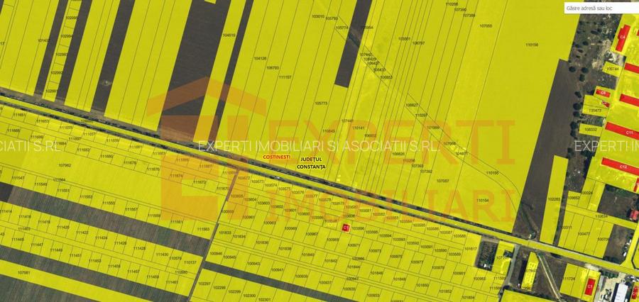 Teren intravilan de vanzare  situat in zona COSTINESTI langa soseaua DC.6 - 5