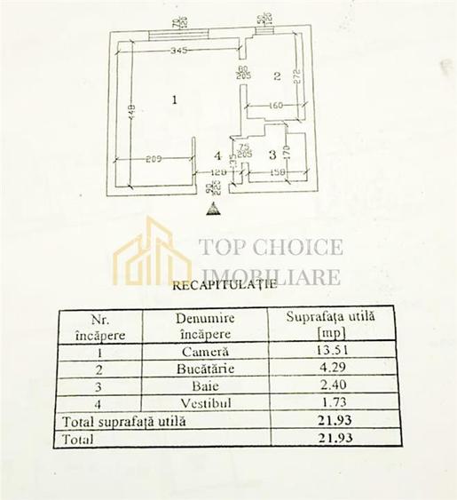 GARSONIERA IEFTINA SI BUNA - TEIUL DOAMNEI - 4/10 - INVESTITIE - 1