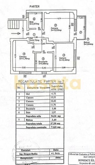 OPORTUNITATE | APARTAMENT 3 CAMERE CU CURTE PROPRIE | CONFORT - 2