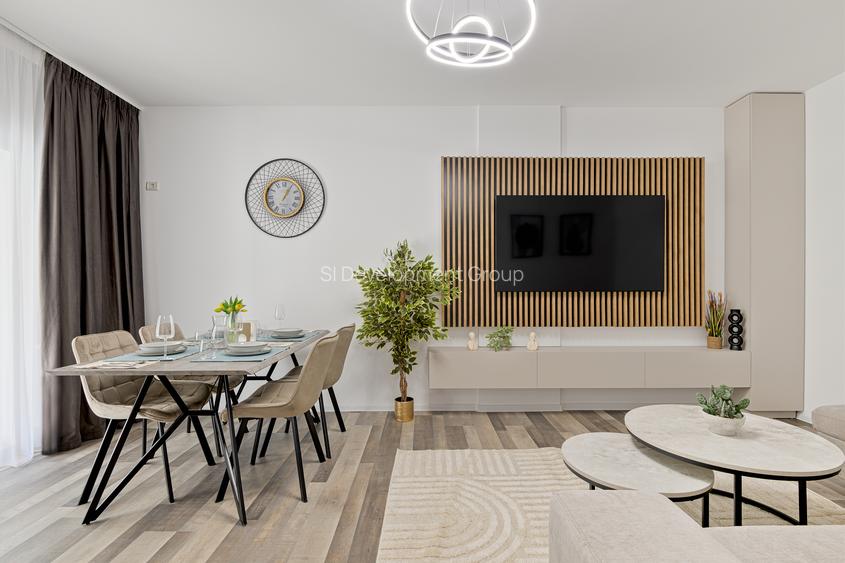 Prima inchiriere ! Apartament 2 camere cu curte , Bloc nou | Mobilat, Parcare - 4