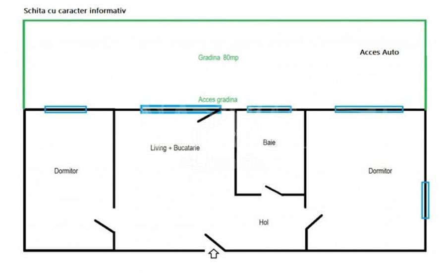 Apartament 3 camere de vanzare in Floresti - 10