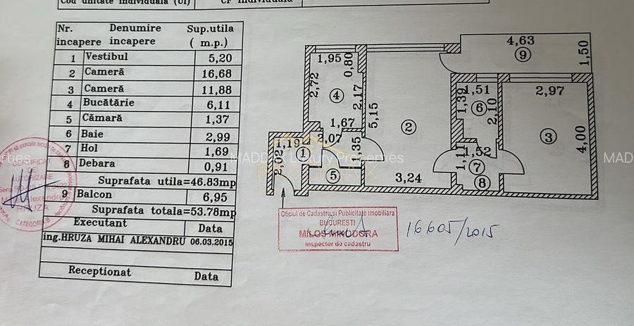 Apartament cu 2 cam, la 3 minute de metrou Jiului - 1