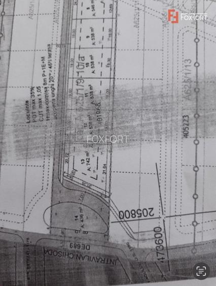 Teren intravilan 567 mp pentru constructii in Chisoda - 2