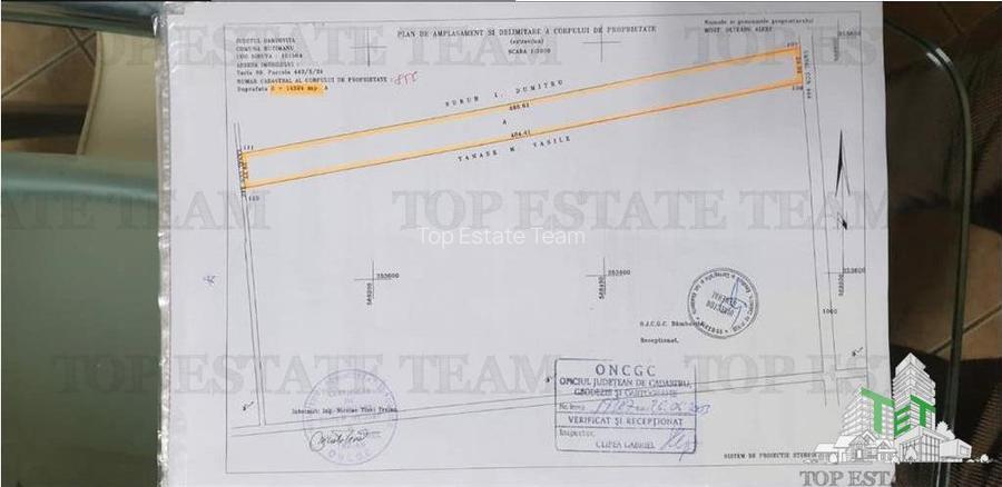 Teren Dambovita, Butimanu 14394 mp, ideal proiect hale - 2