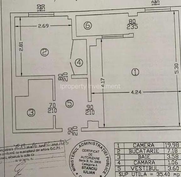 Garsoniera | 13 Septembrie | Parter | Decomandat - 7