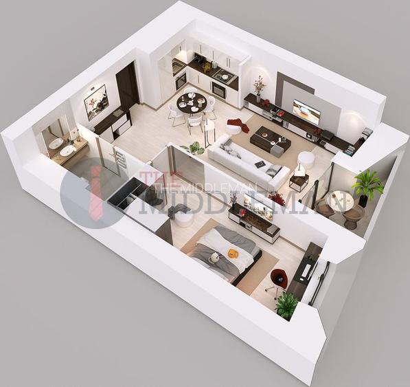Apartament cu 2 camere mobilat in 102 The Address- loc de parcare inclus - 19