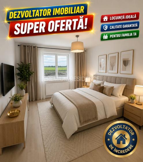 Apartament 1 camera decomandat  zona rezidentiala in bloc nou - 3