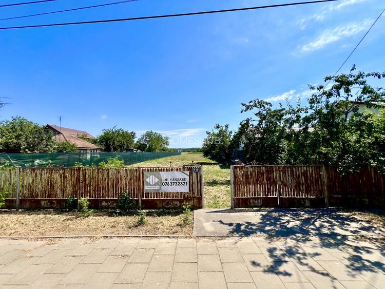 0% | Teren intravilan, 3300 mp, front 15 m | Snagov -Ghermanesti - 2