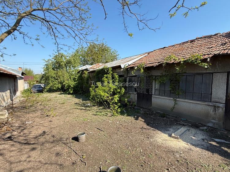 Teren intravilan 3070 mp + casă din cărămidă | Adunații Copăceni, Giurgiu - 2