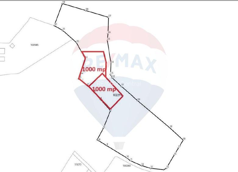 COMISION 0% | Teren 2,000mp Bran | Strada Clincea | - 5