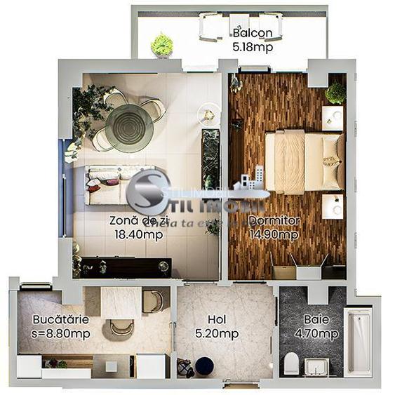 2 CAM PODU ROS , PALAS, BLOC NOU - 4