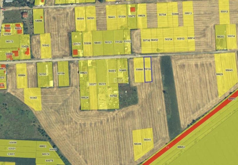 Teren intravilan Caciulati/Moara Vlasiei - 2