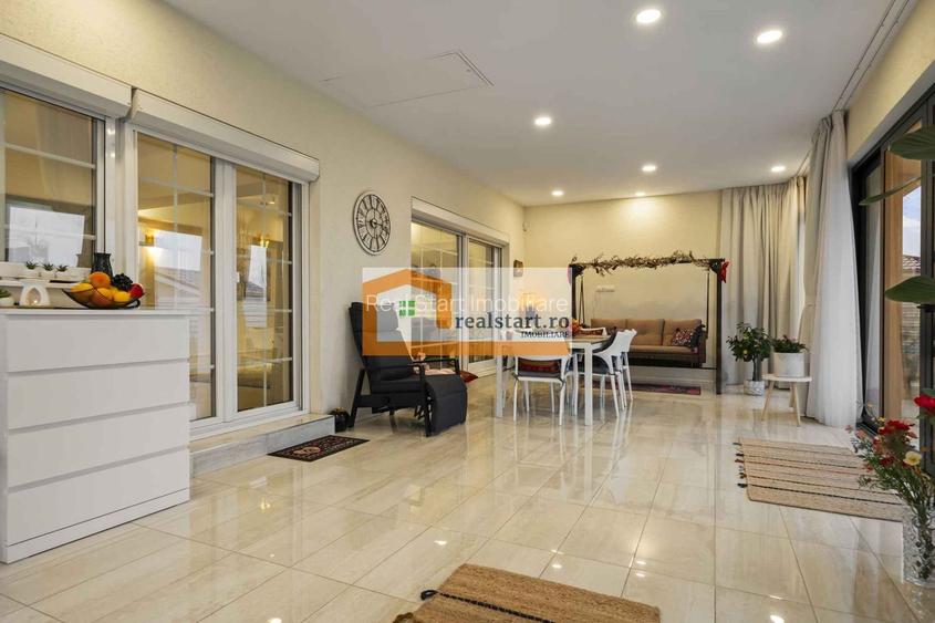 Langa Padure, Vila P+Pod , 1500mp teren,  terasa 40mp,  complex securizat - 11