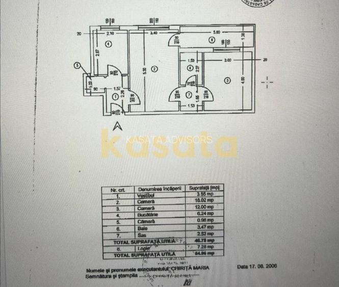 OPORTUNITATE | APARTAMENT 2 CAMERE |  TEI |  54 MP UTILI - 1