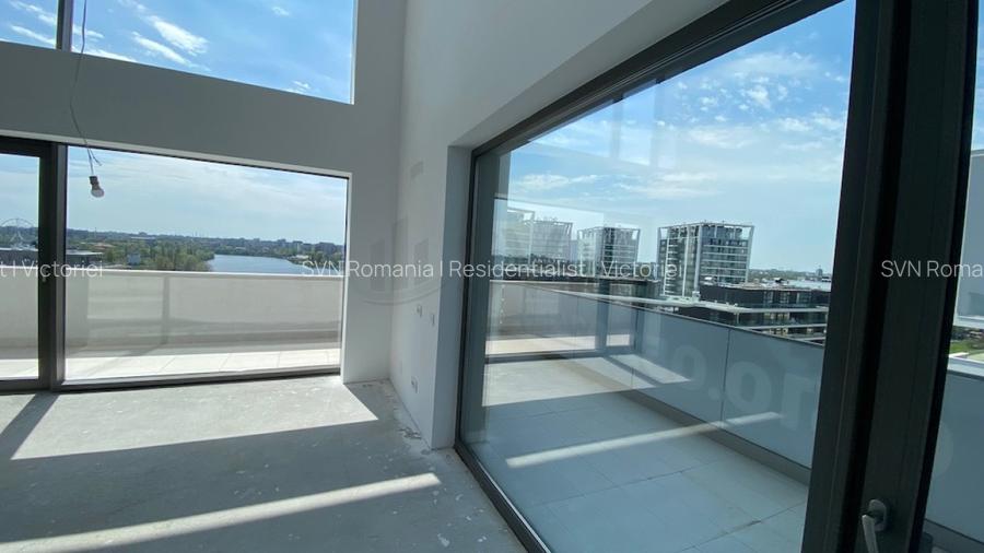 REA1028694 Penthouse Barbu Vacarescu - vedere catre lac - 3