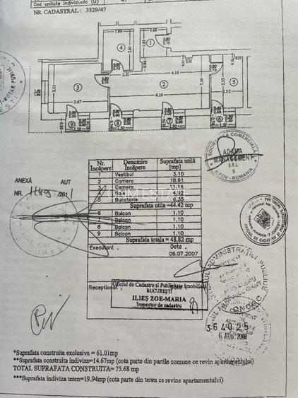 2 Camere Et.6/6 Bloc Nou Metrou 1 Decembrie 1918 - 13