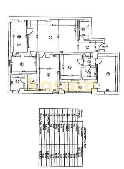 Apartament spațios cu 4 camere de închiriat în zona Aviației - 8