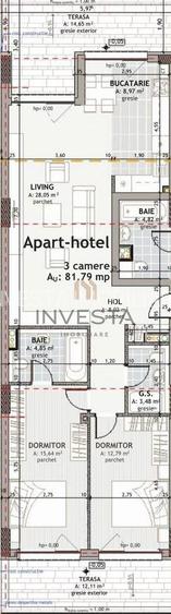Apartament superfinisat cu 2 terase in Grand Park, zona Gheorgheni! - 1