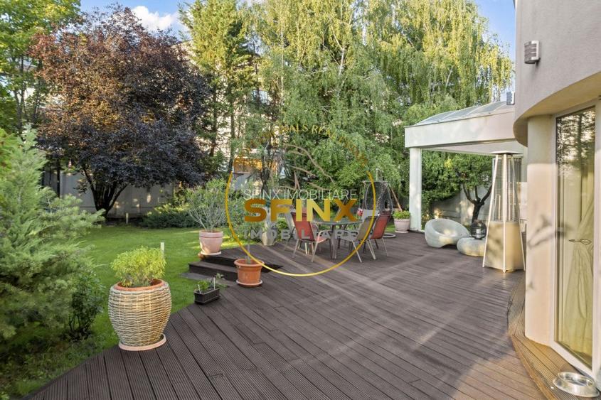 Vila cu teren de 1000mp, gradina matura, piscina, garaj, aproape de Jolie Ville - 2