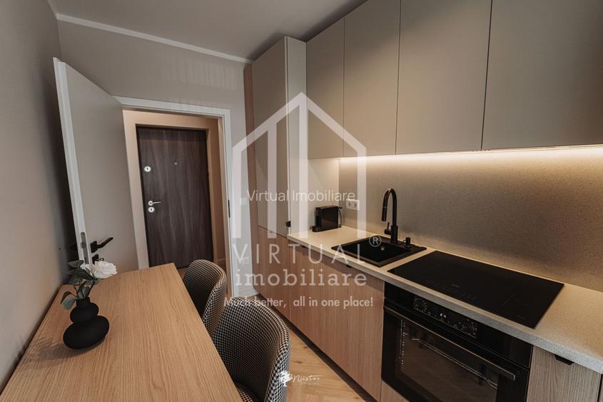 Garsoniera decomandata | LUX |   bloc nou cu lift -priveliste la Munti - 9