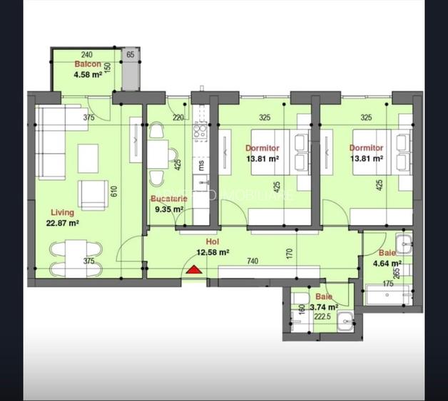 Vanzare apartament 3 camere Exigent Plaza - 19