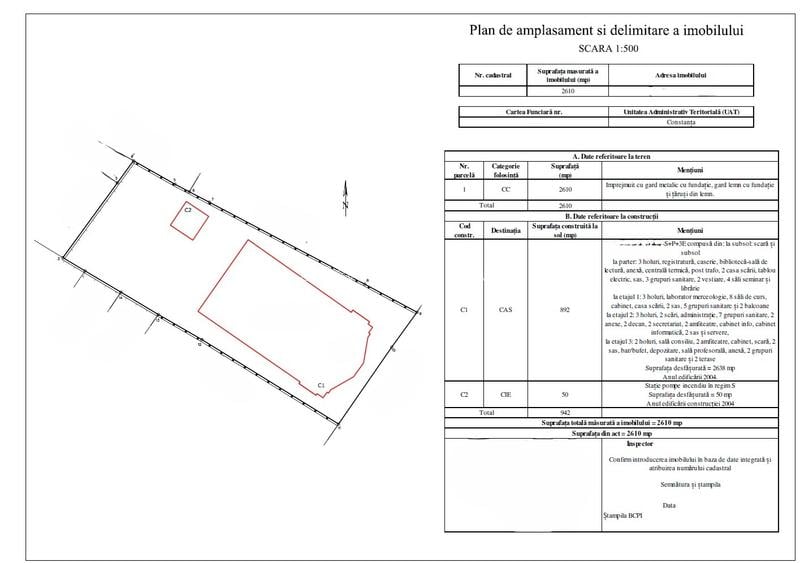 Cladire reprezentativa de vanzare | S+P+3E - 2006 | Vad Stradal  - Constanta - 31