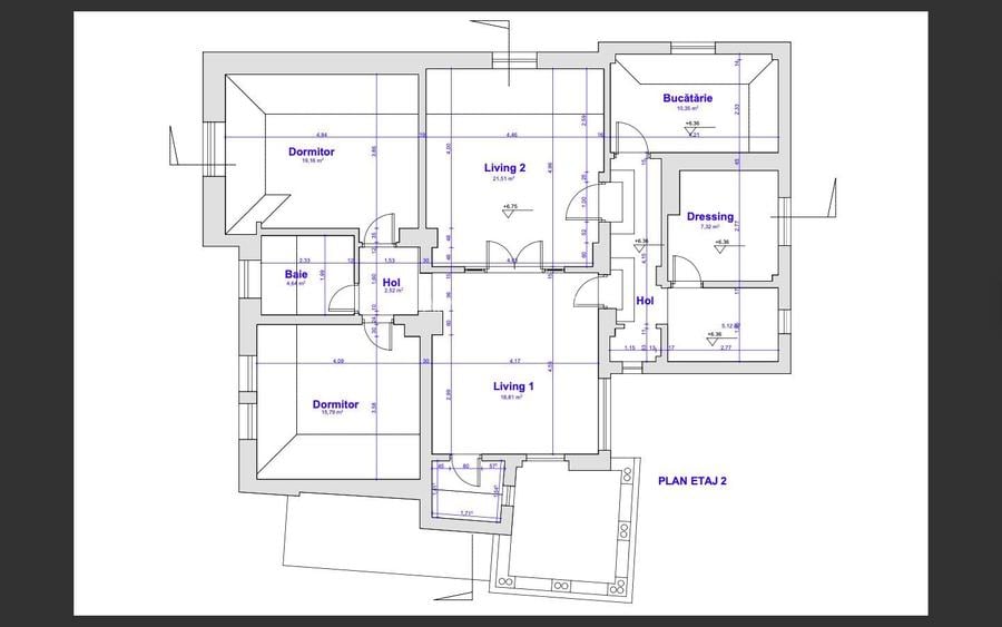 Vila individuală interbelica 16 camere Primaverii, Dorobanti, Beller - 21