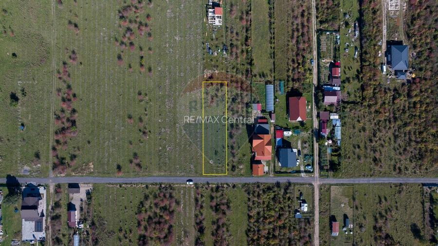 Teren Sanpetru -livada, Strada Nucului, 1296mp, apa, gaz, curent - 4