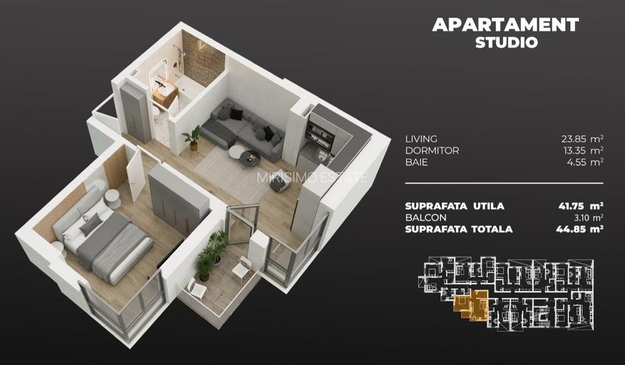 Apartament cu 2 camere, 2 min Metrou Berceni - 3