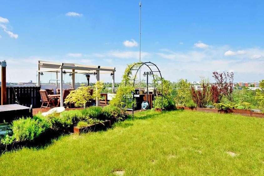 Penthouse cu Vedere 360° si Grădină Privată Lângă Lacul Baneasa - 17