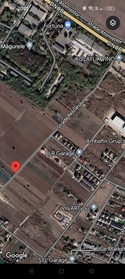 Teren rezidential 2500mp langa centura Magurele