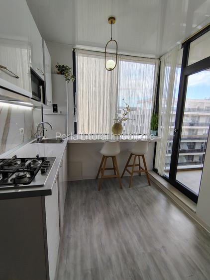 Apartament cu 2 camere mobilat și utilat, vedere la mare - 5