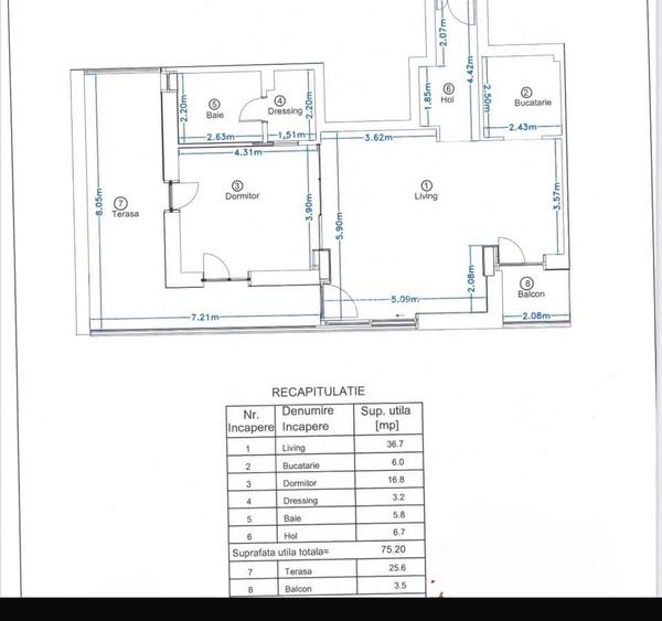 AVIATORILOR,Docenților, 2 camere lux, finisaje premium, prima inchiriere,TERASA - 5