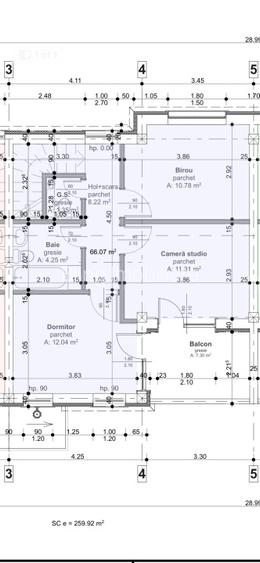 Casa insiruita, 4 camere, 95.81 mp utili, semifinisata, Zona Eroilor - 3