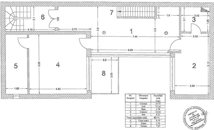 VILA SPLENDIDA DE VANZARE // LIVING DE 75 MP // 100 MP TERASE - 52