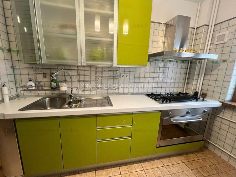 Stefan cel Mare- metrou, 2 camere decomandat, mobilat utilat, modern, - 9