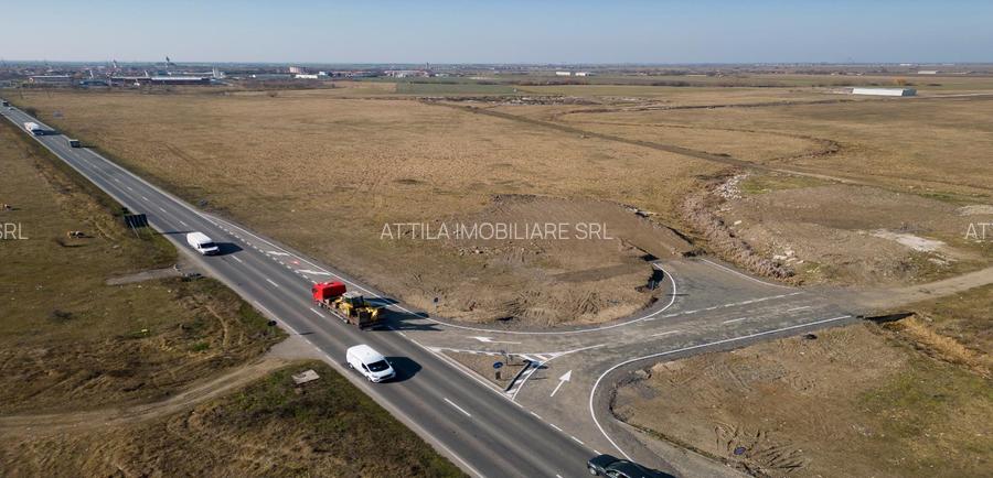 Teren Industrial Arad 5000 mp 34 euro mp+TVA - 2