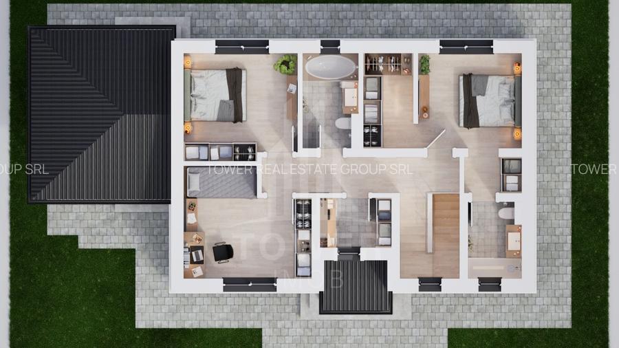 Casă individuală 5 camere | cu rate direct la dezvoltator| Lângă Sibiu - 2