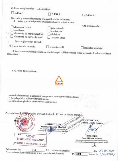 Teren intravilan , PUZ , locuinte colective ( D+P+3E+M ) - 16.270 mp - Pacurari - 6